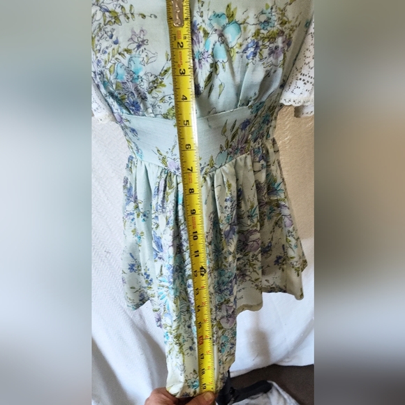 SOLD -Authentic 70s Shirt/Super mini dress - Picture 8 of 9